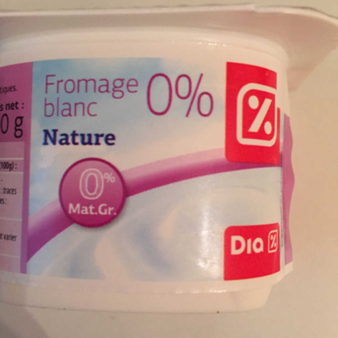 Dia Fromage Blanc Nature 0%