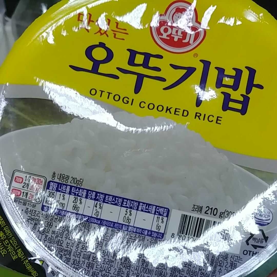 오뚜기 맛있는 오뚜기밥 (210g)