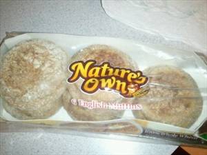 Nature's Own 100% Whole Wheat English Muffins