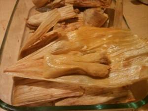 Tamale with Chicken
