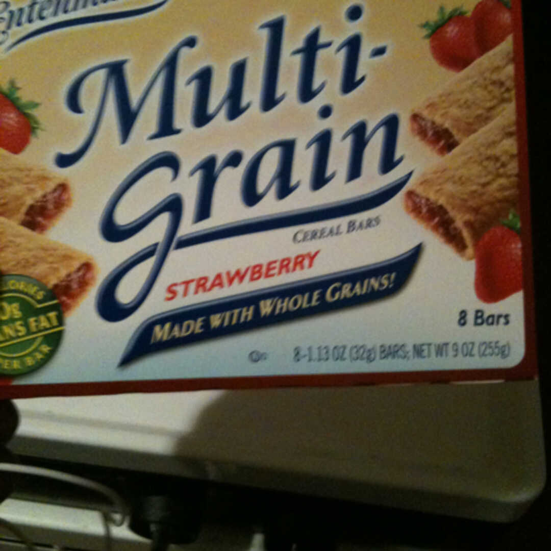 Entenmann's Multi-Grain Cereal Bars - Real Strawberry