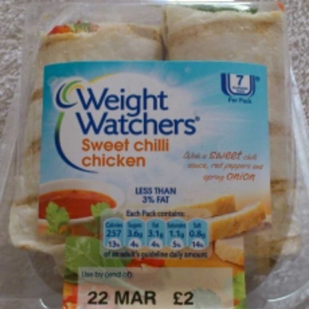 Weight Watchers Sweet Chilli Chicken Wrap