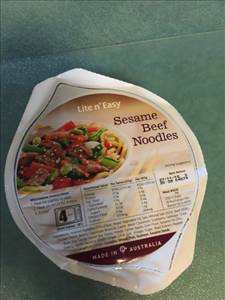 Lite n' Easy Sesame Beef Noodles