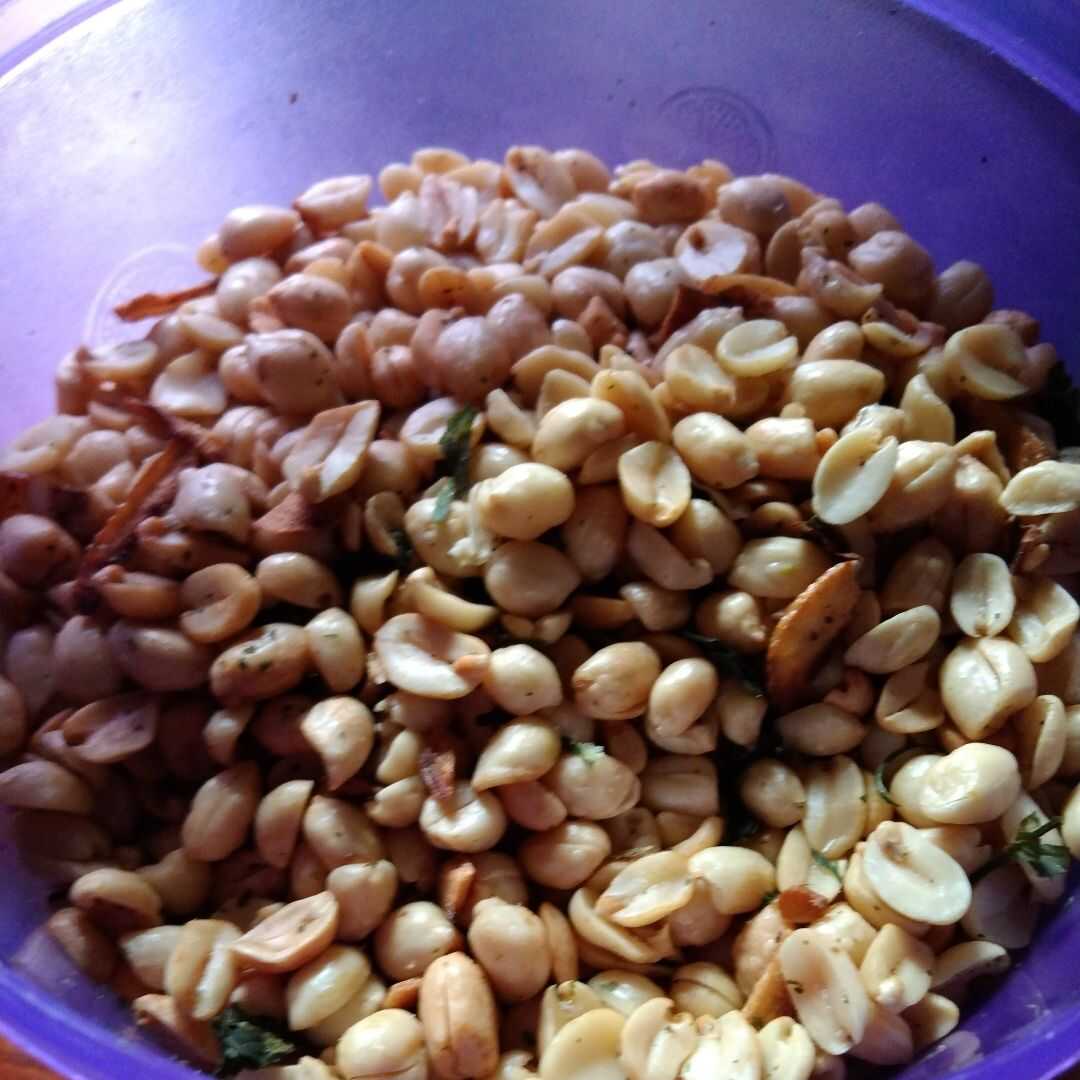 Kacang Sangrai Kering (dengan Garam)