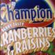 Champion Cranberries & Raisins