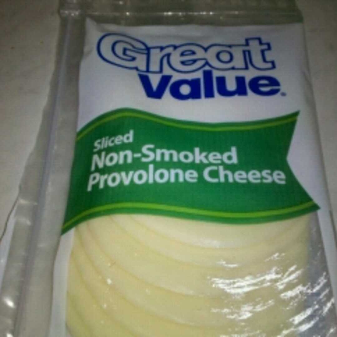 Great Value Sliced Non-Smoked Provolone Cheese