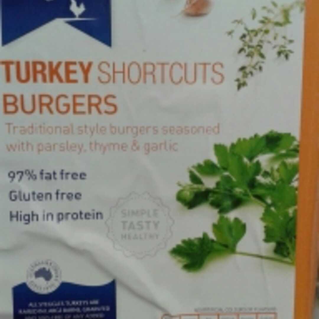 Steggles Turkey Shortcuts Burgers