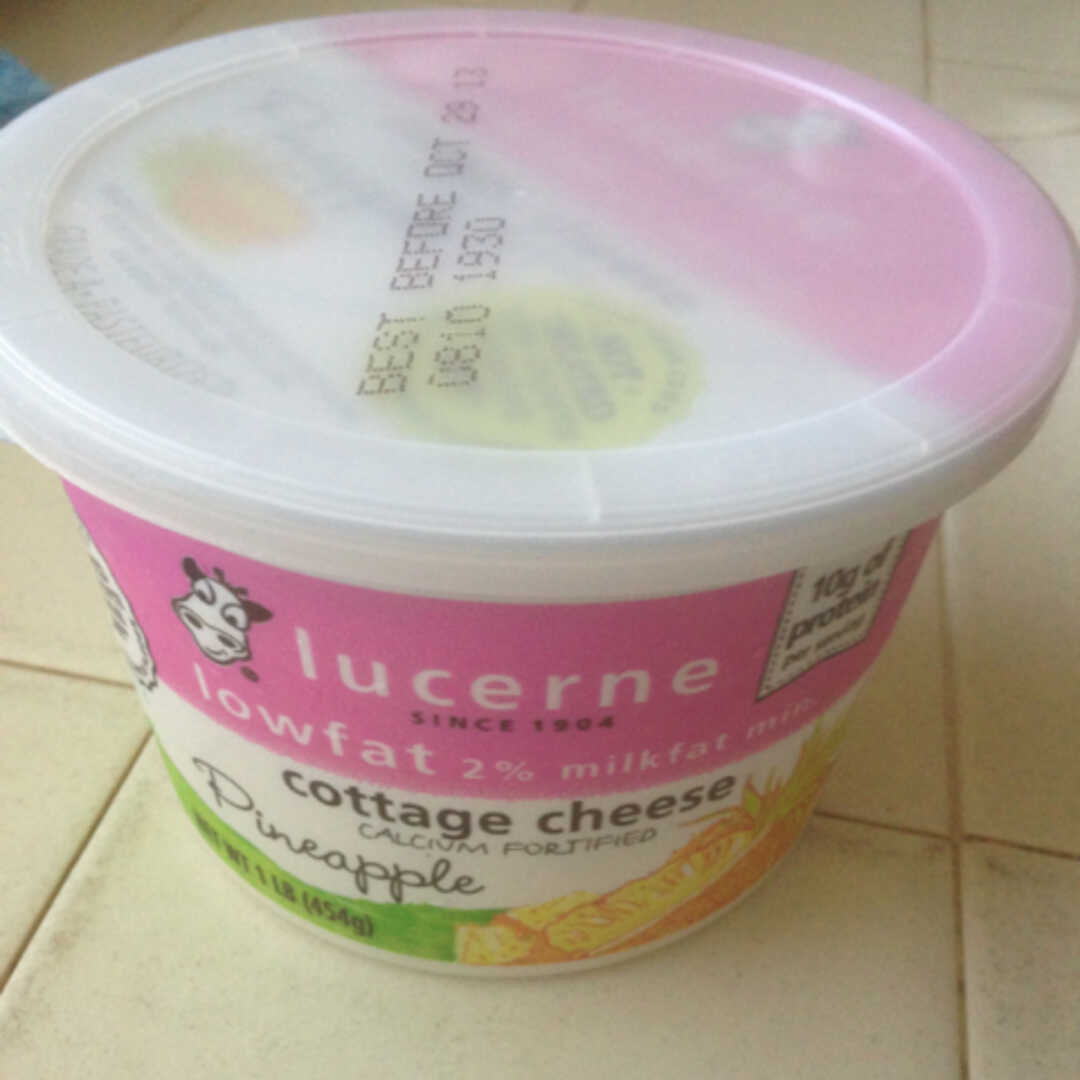 Lucerne 2% Lowfat Pineapple Cottage Cheese