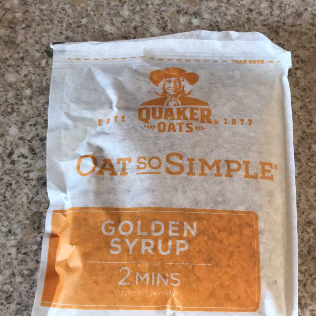 Oat So Simple Golden Syrup Porridge Sachets