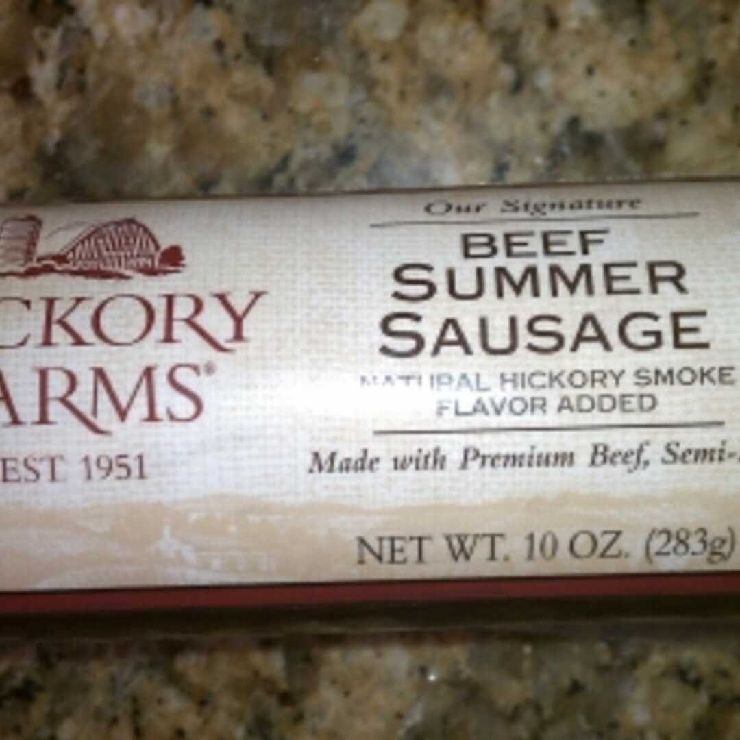 Hickory Farms Beef Summer Sausage 10 Oz