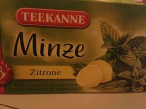 Teekanne Minze Zitrone