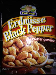 Farmer Erdnüsse Black Pepper