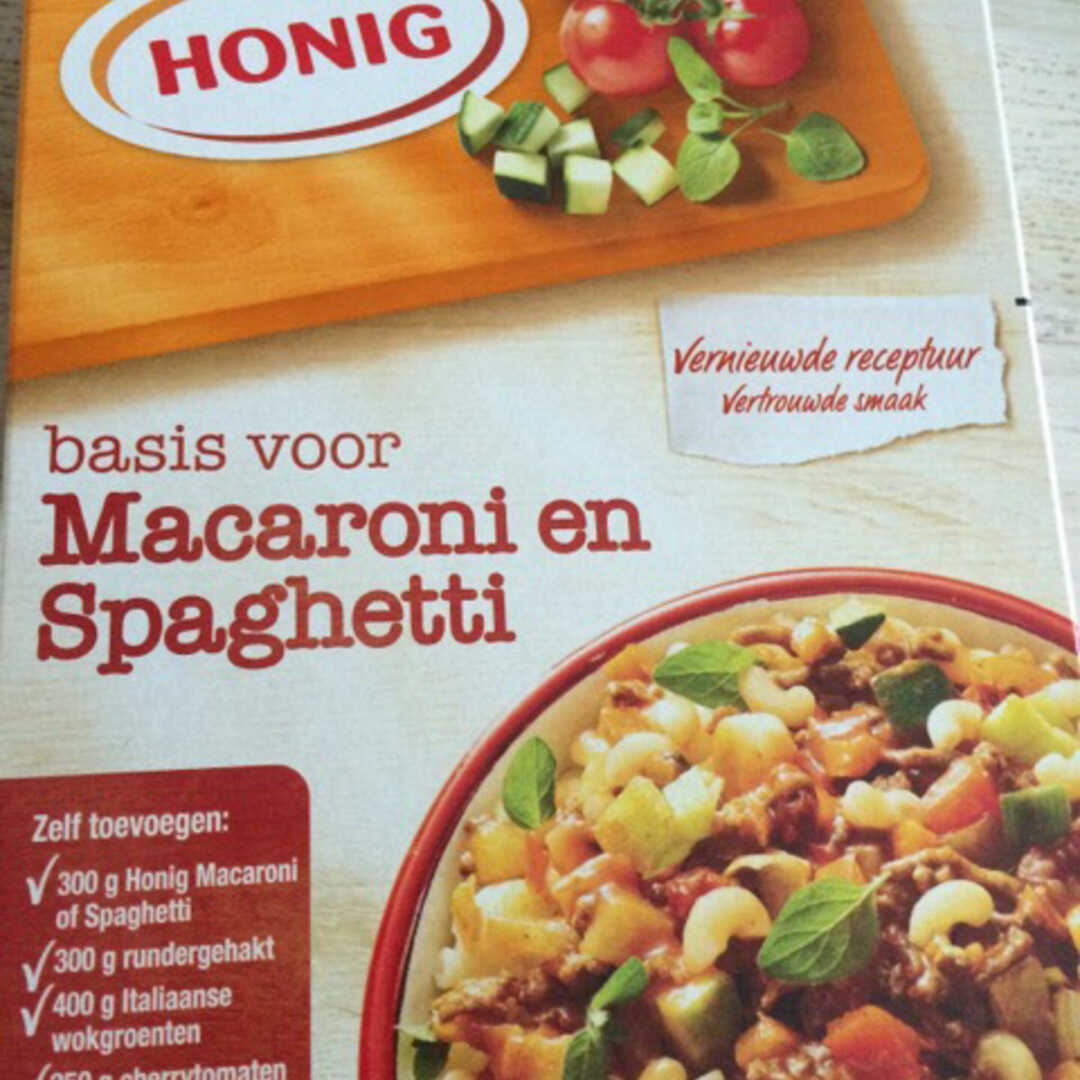 Honig Basis Voor Macaroni en Spaghetti