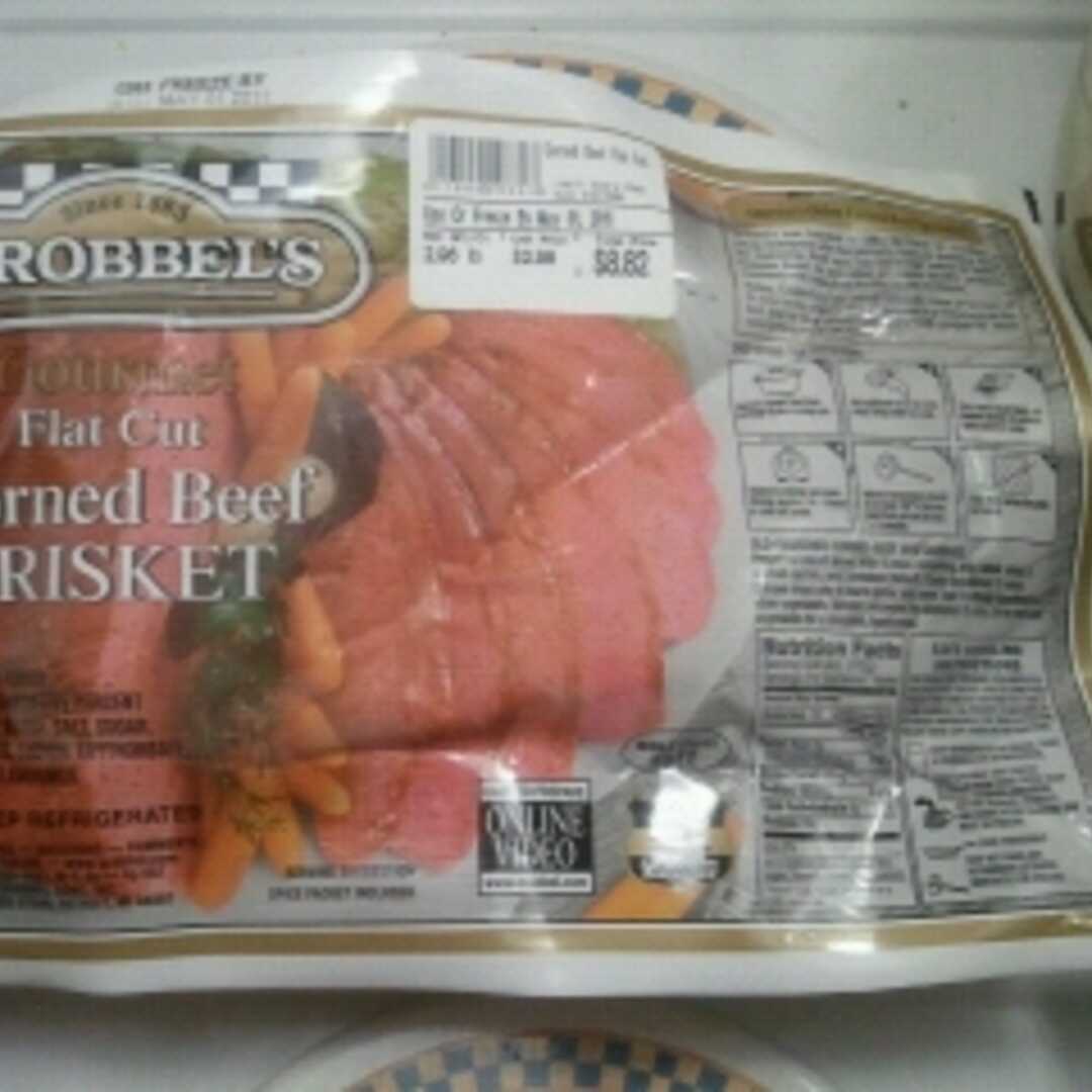 Grobbel's  Gourmet Flat Cut Corned Beef Brisket