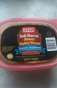 Giant Eagle Deli Shaved Honey Turkey Breast (Lower Sodium)