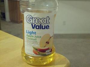 Great Value Light Apple Juice Cocktail