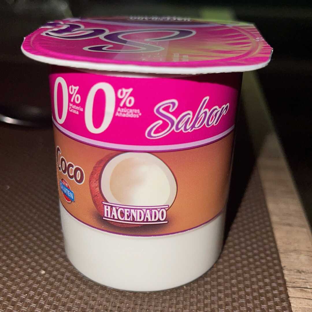 Hacendado Yogur 0% 0% Sabor Coco