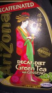 AriZona Beverage Decaf Diet Green Tea