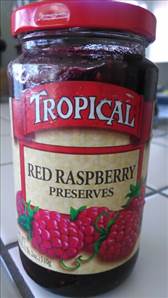 Tropical Red Raspberry Preserves