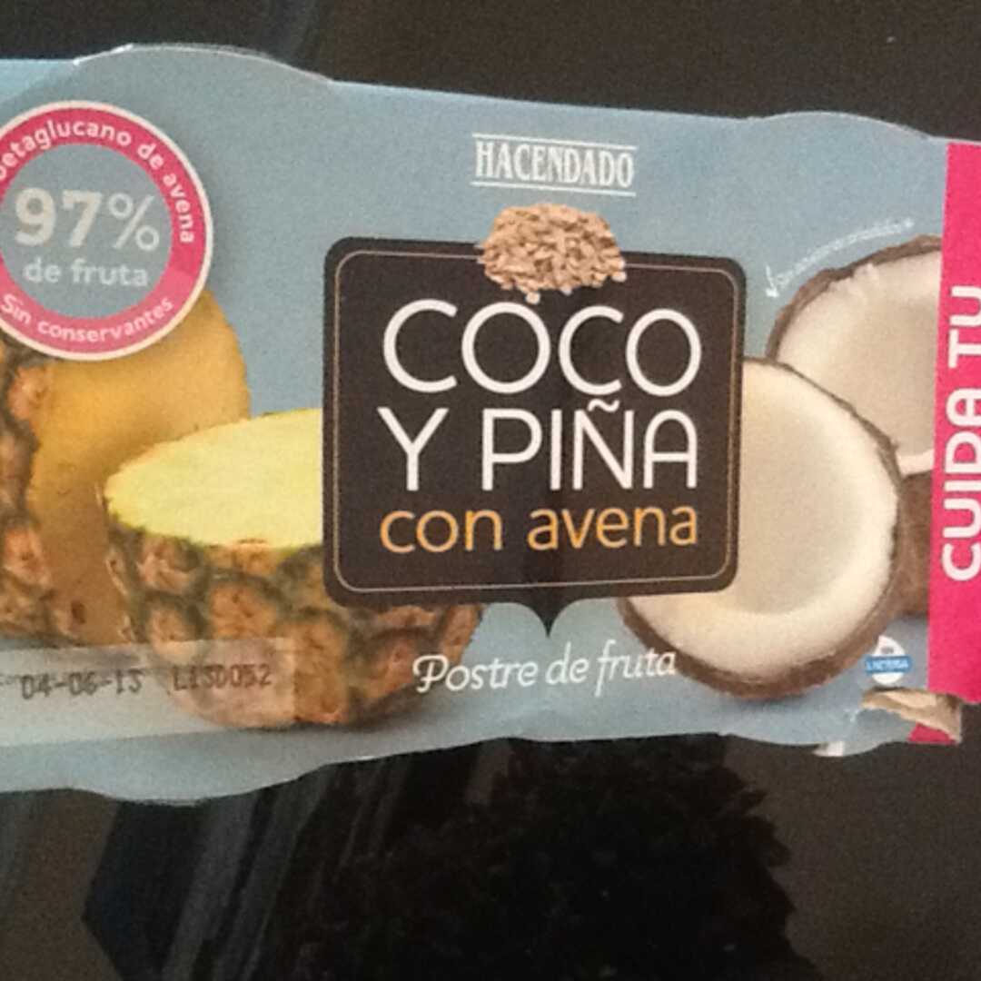 Hacendado Coco y Piña con Avena
