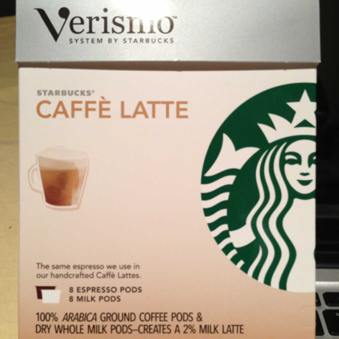 Starbucks Verismo Caffe Latte