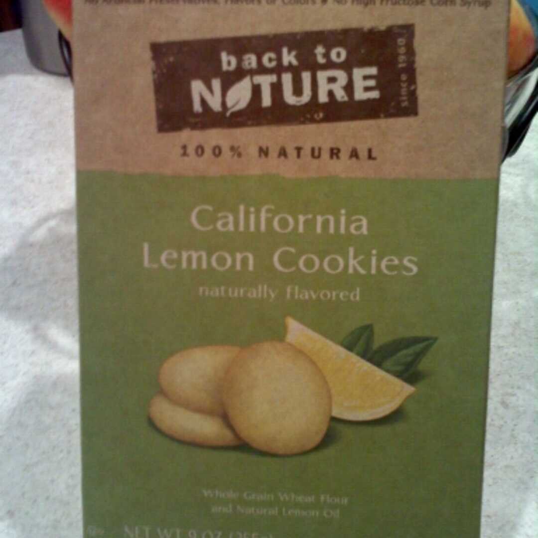 Back to Nature California Lemon Cookies