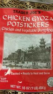 Trader Joe's Chicken Gyoza Potstickers