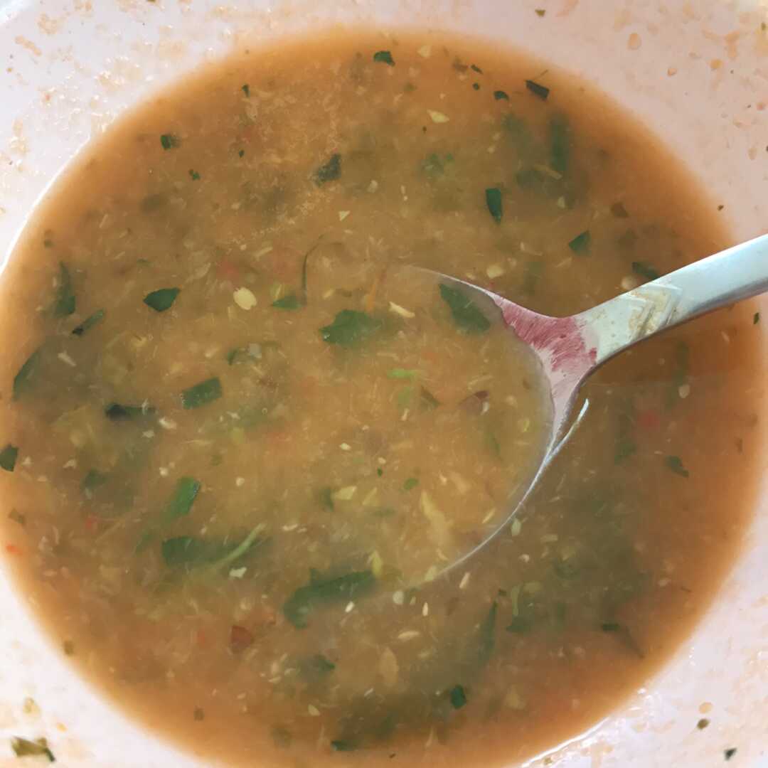 Vejeteryan Sebze Çorbası (Su ile Hazırlananan)