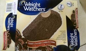 Weight Watchers Ice Cream Bars - Giant Cookies & Cream