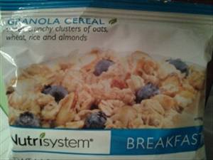 NutriSystem Lowfat Granola Cereal