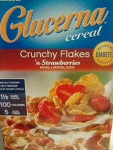 Glucerna Crunchy Flakes 'n Strawberries Cereal