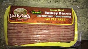 Godshall's 94% Fat Free Maple Turkey Bacon
