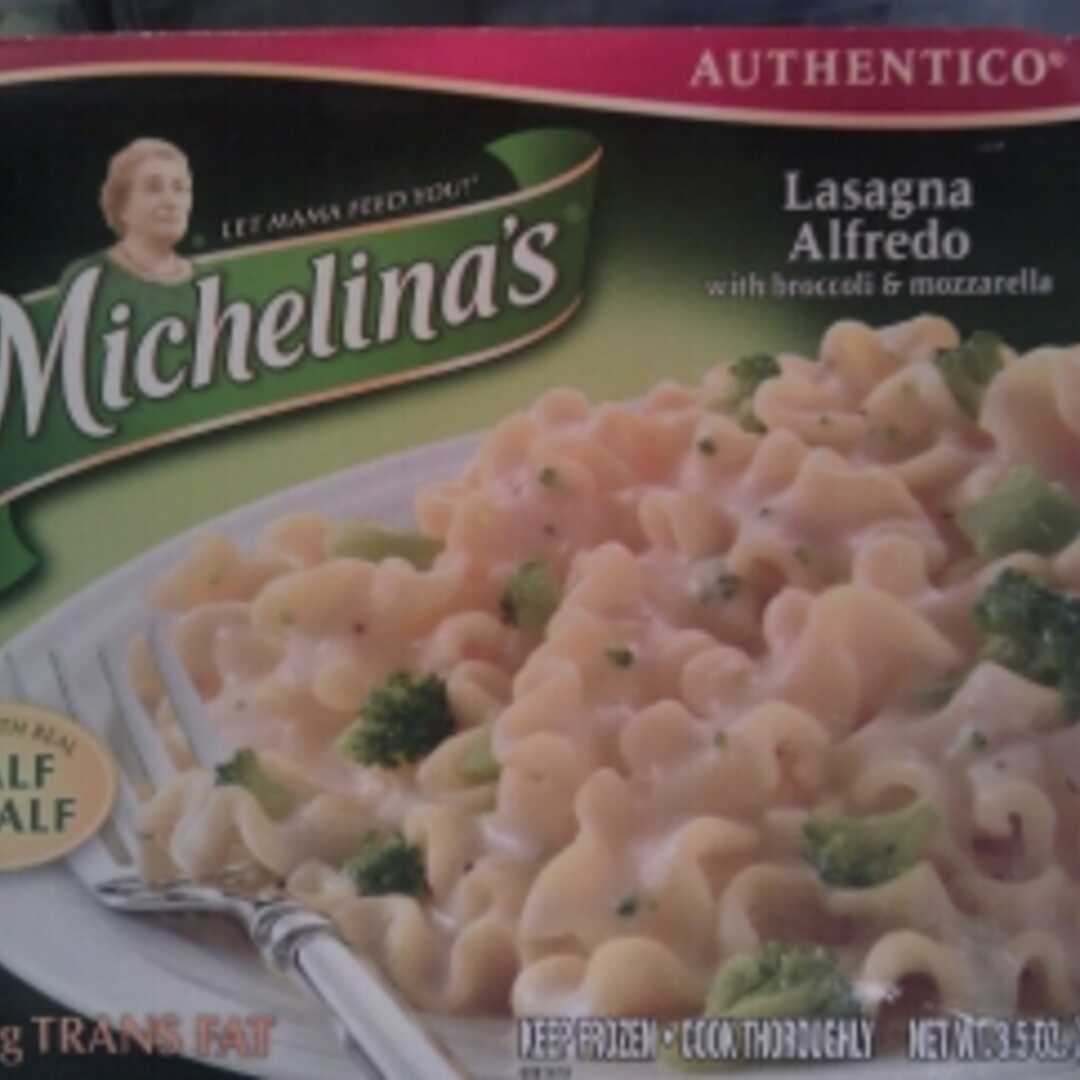 Michelina's Lasagna Alfredo with Broccoli
