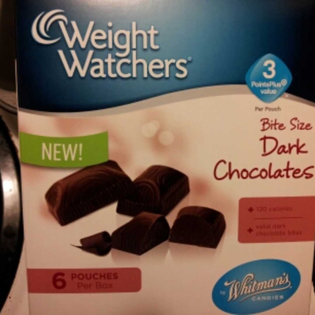 Weight Watchers Bite Size Dark Chocolate