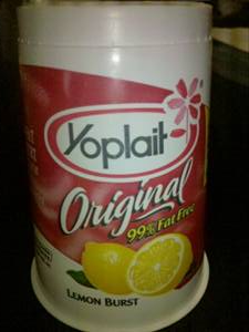 Yoplait Original 99% Fat Free Yogurt - Lemon Burst