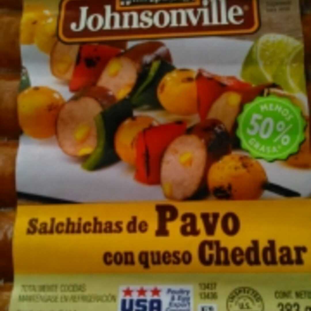 Johnsonville Salchichas Ahumadas de Pavo con Queso Cheddar
