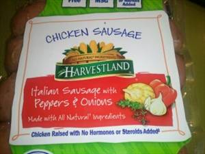 Harvestland Italian Chicken Sausage with Peppers & Onions