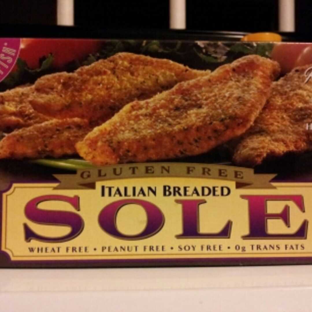 Starfish Italian Breaded Sole
