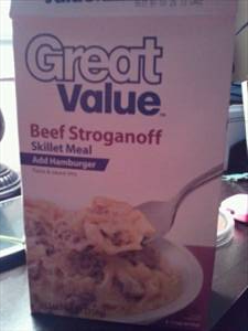 Great Value Beef Stroganoff