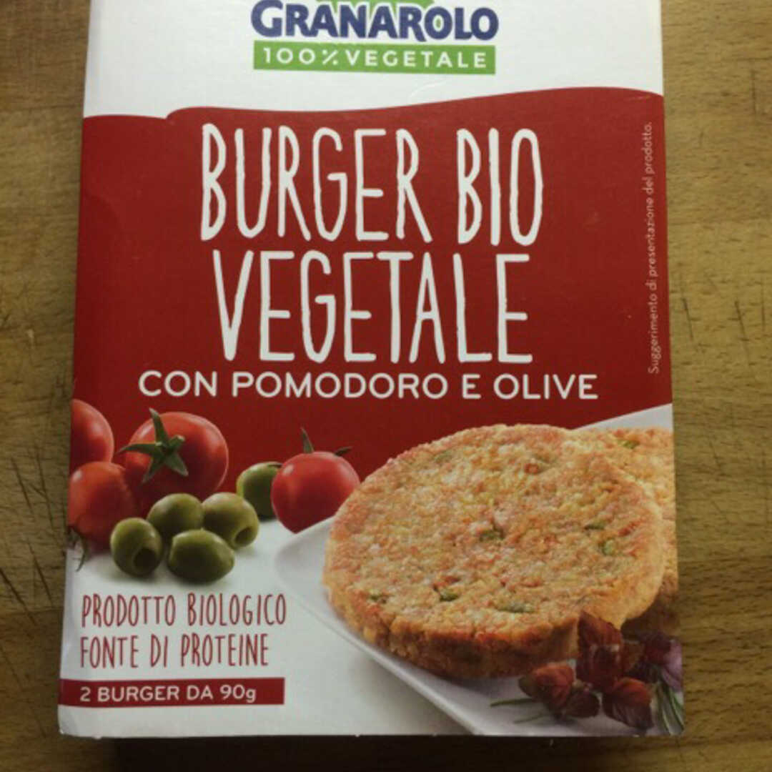 Granarolo Burger Bio Vegetale con Pomodoro e Olive