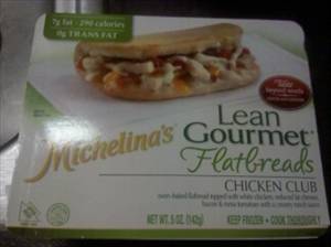 Michelina's Lean Gourmet Chicken Club Flatbread