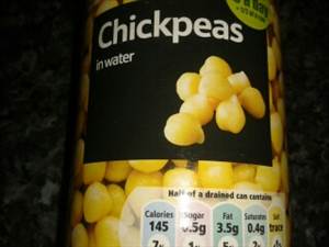 Tesco Chickpeas in Water