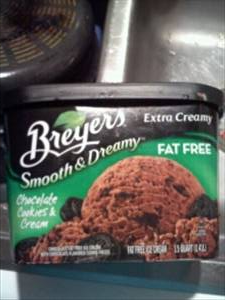 Breyers Double Churn Fat Free Chocolate Cookies & Cream