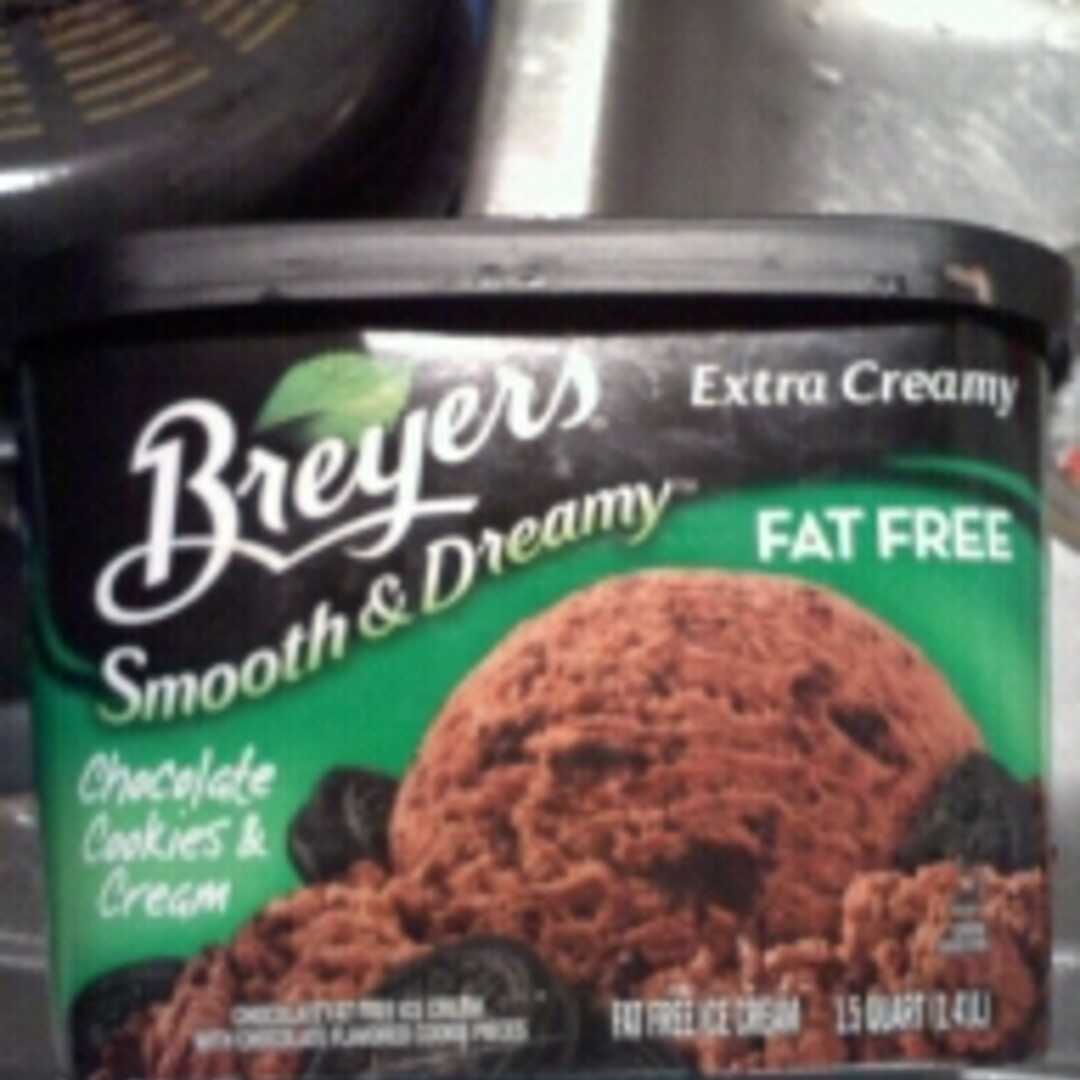 Breyers Double Churn Fat Free Chocolate Cookies & Cream
