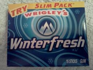 Wrigley Winterfresh Gum
