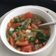 Vegetarian Vegetable Soup (Prepared with Water)