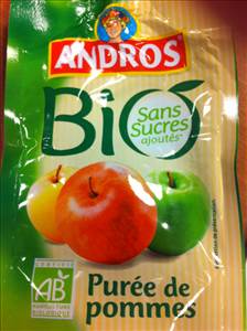 Andros Purée de Pommes Bio