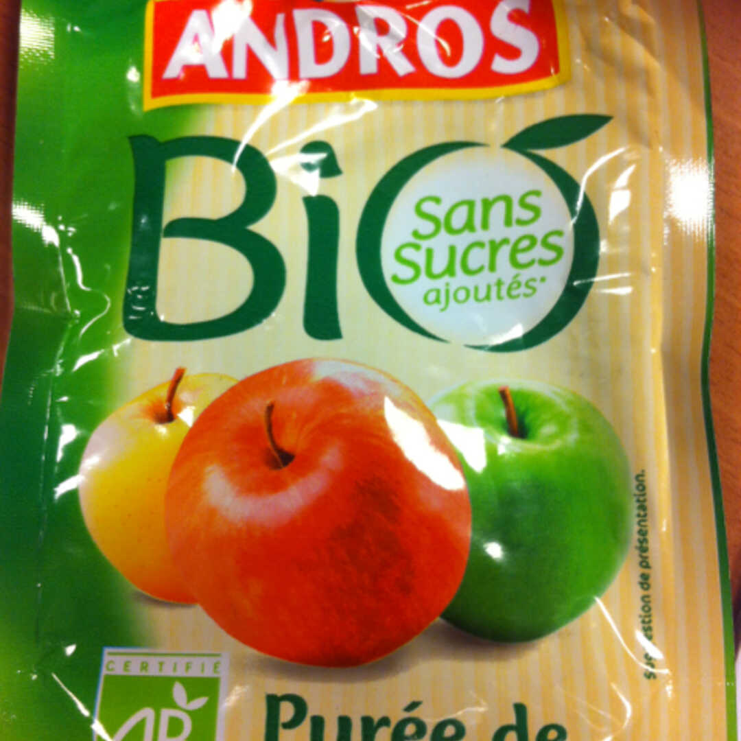 Andros Purée de Pommes Bio
