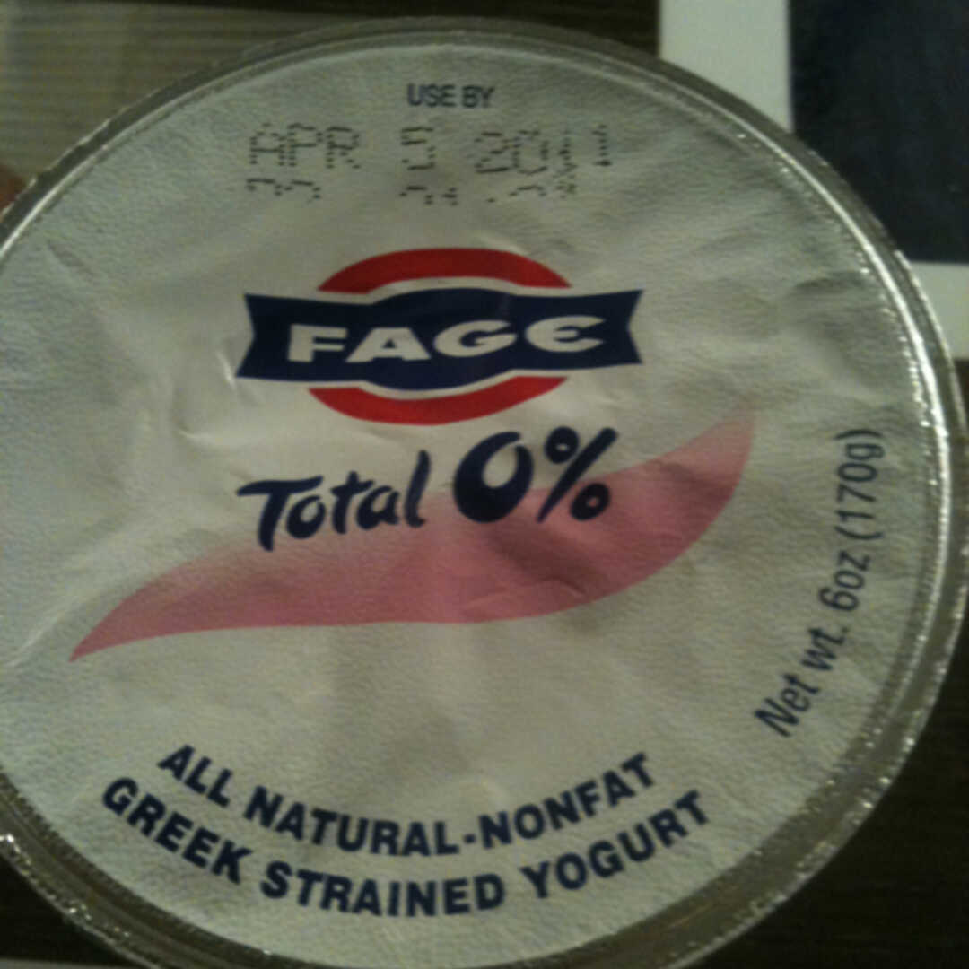 Fage Total 0% Nonfat Greek Strained Yogurt