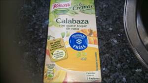 Knorr Crema de Calabaza con Suave Toque de Nata